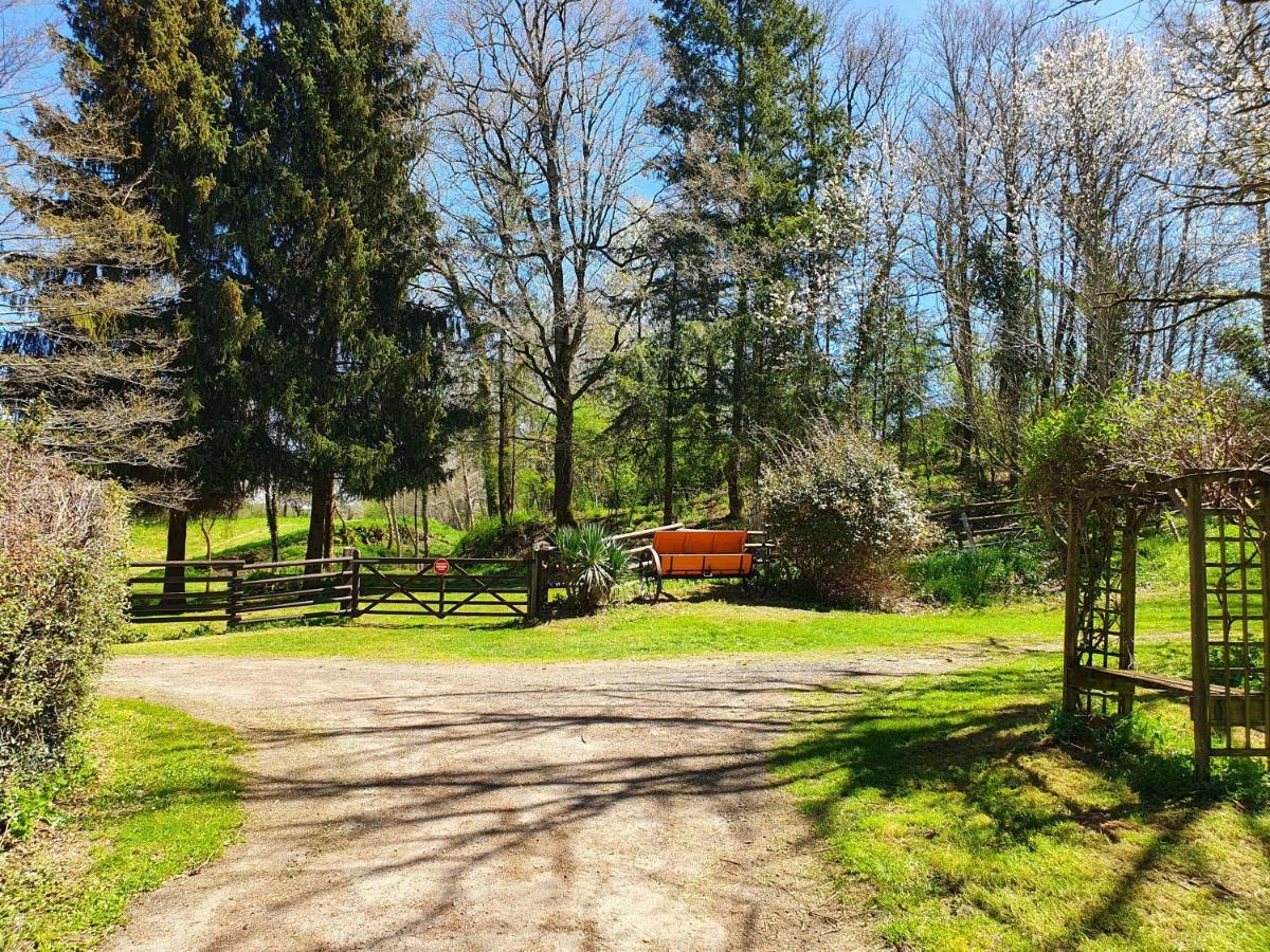 Luxury Safari Tents At Moulin Du Pommier Glamping & Camping Saulgond Exterior foto